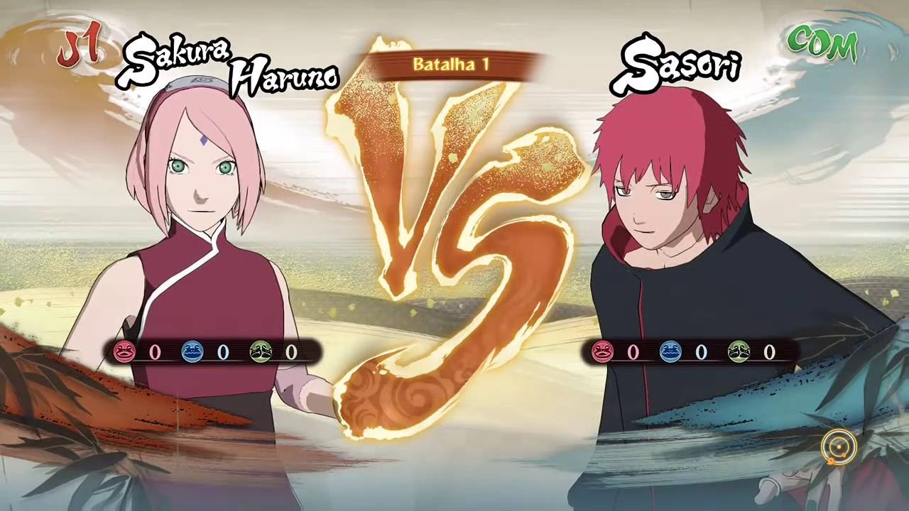 Naruto Storm 4 Dublado PT-BR Sakura vs Sasori