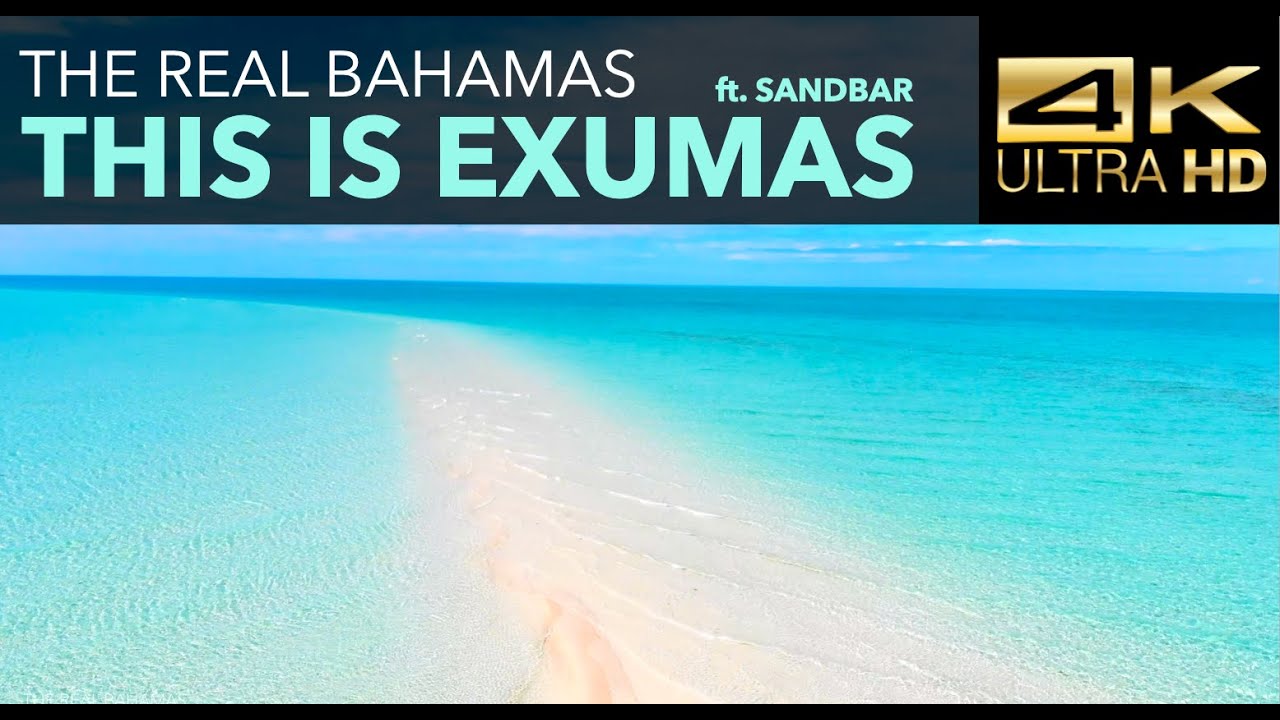 Exumas Bahamas 4K (Episode 4) | Musha's Cay Amazing Sandbar | DJI Cinematic