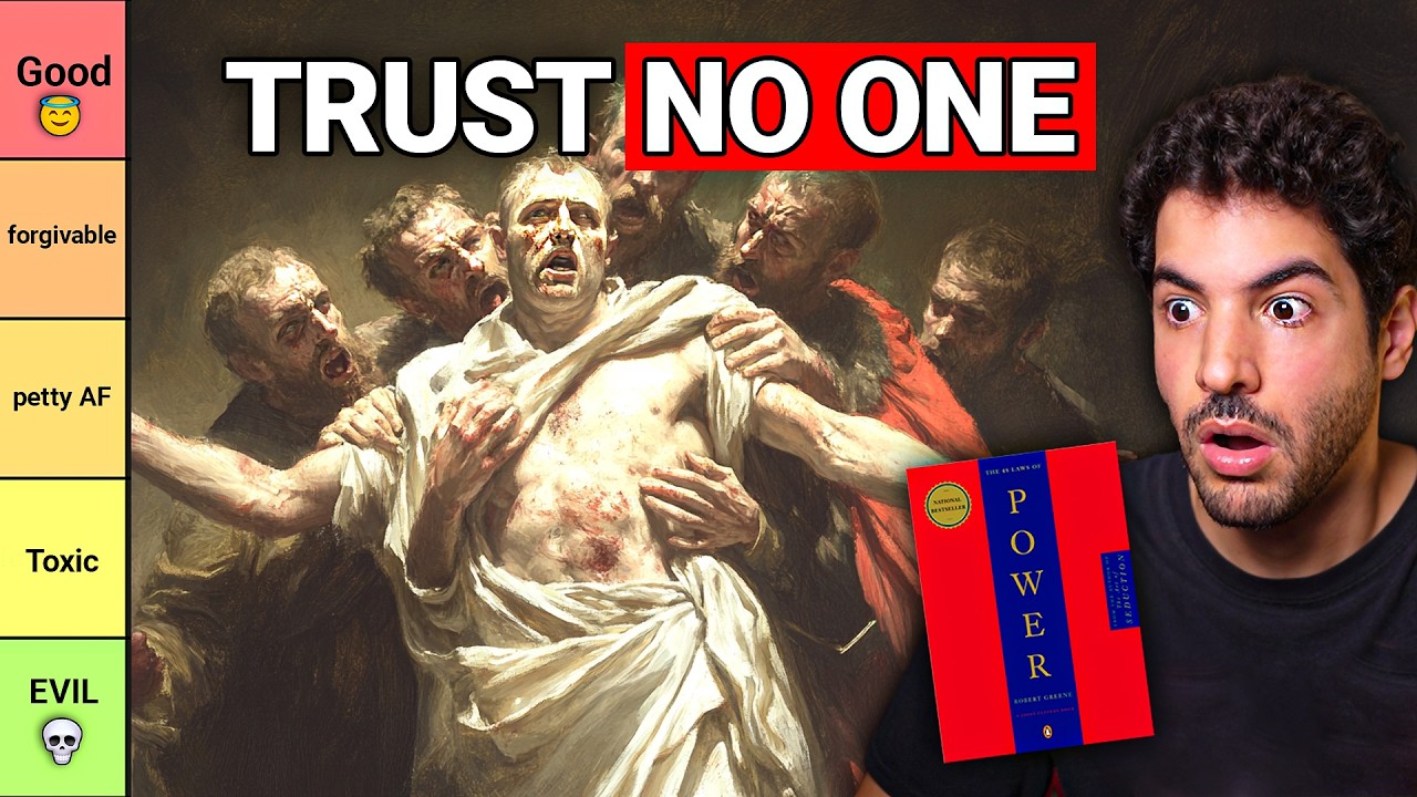 Ranking 48 Laws of Power From Least to Most TOXIC (Summary)