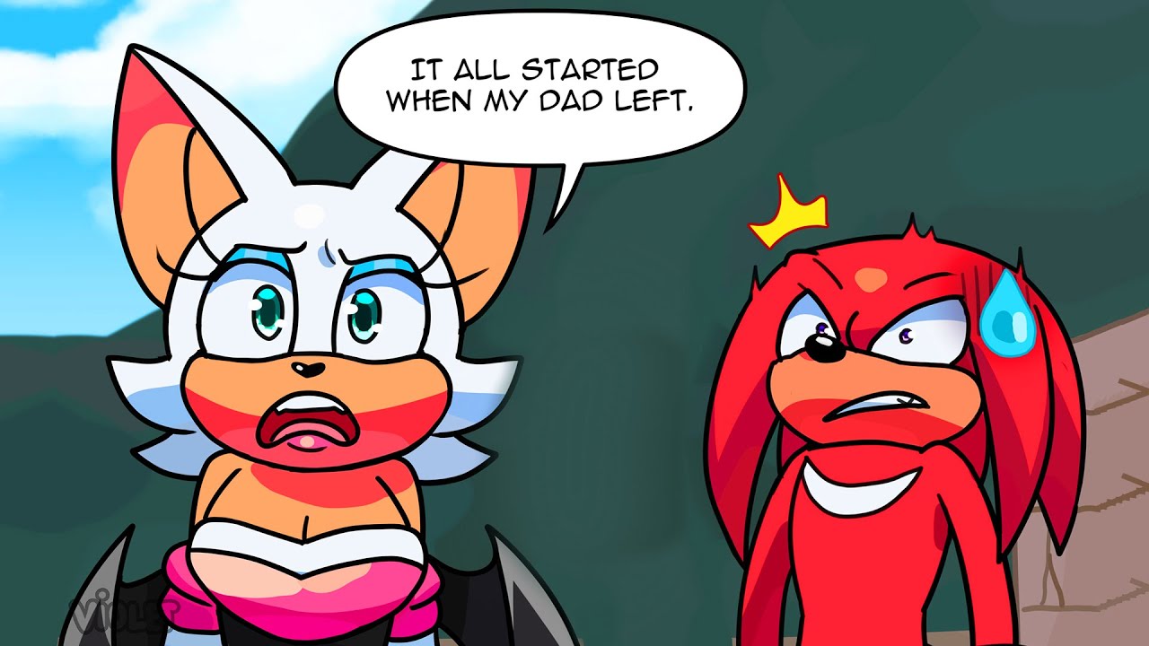 Rouge's Father - Knuckles x Rouge (Knuxouge) Sonic Comic Dub Comp