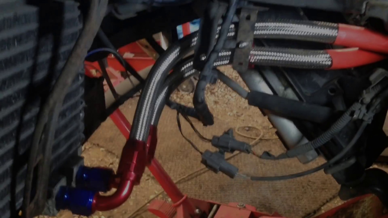 Essex Rotary Quick Vids 7 - RX-8 Braided Oil Cooler Hose Connection and Routing Guide