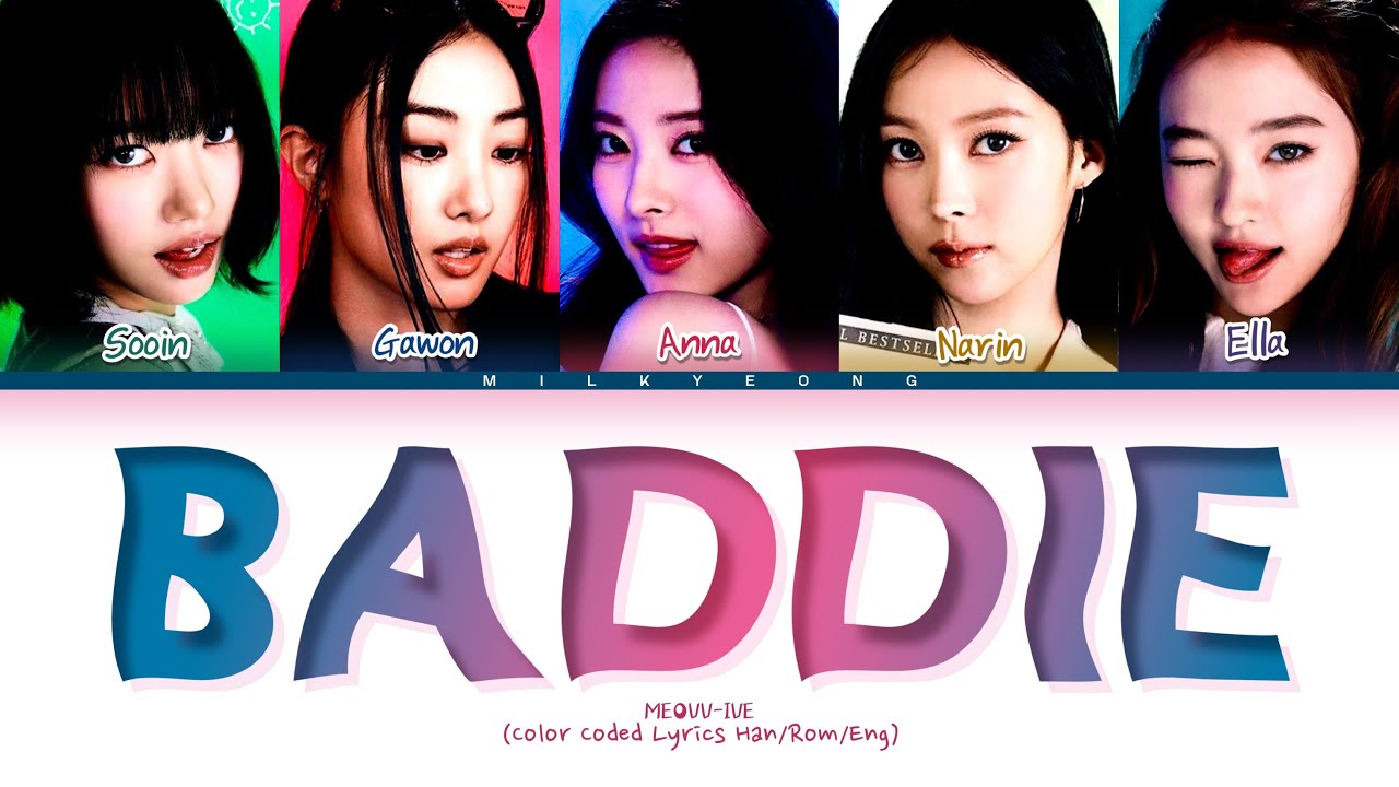 [AI COVER] How would MEOVV sing ‘BADDIE’ original by IVE | Color coded lyrics + Line distribution