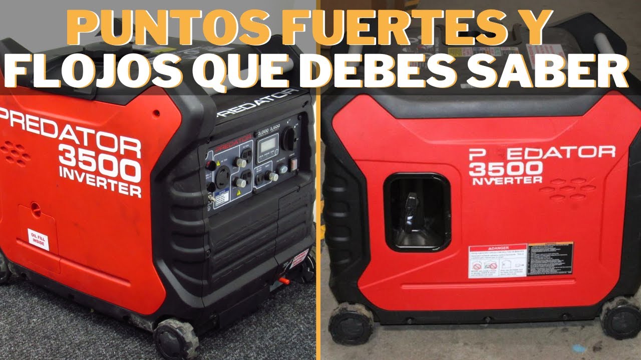 Generador Port&aacute;til Predator 3500 Review &iquest;Merece la Pena? Toda la Verdad
