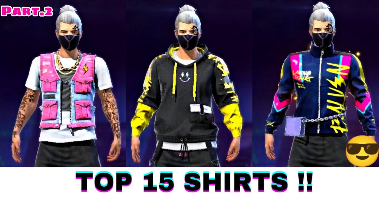 TOP 15 GOOD LOOKING SHIRTS IN FREE FIRE STORE 😍😎 [Part - 2]