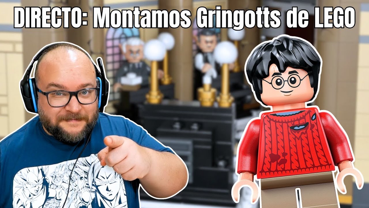 DIRECTO montando LEGO Gringotts 5 | Harry Potter