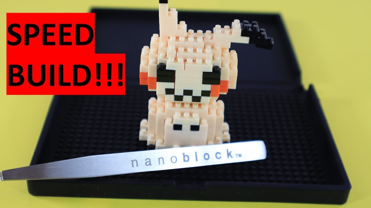 Mimikyu Pok&eacute;mon Nanoblock Speed Build (NBPM_052)