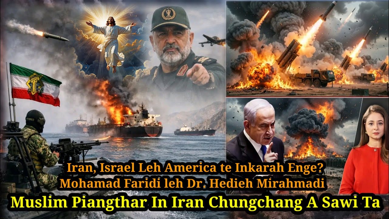 Iran, Israel leh America te inkarah enge thleng? Mohamad Faridi leh Dr. HediehMirahmadi