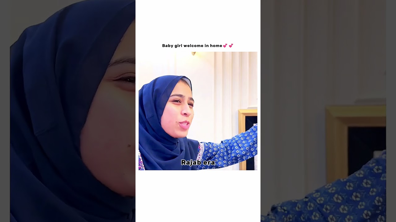 Baby girl welcome #shorts#rajabfamily#viral#trending#ytshorts#shortfeed#edits#fanpage