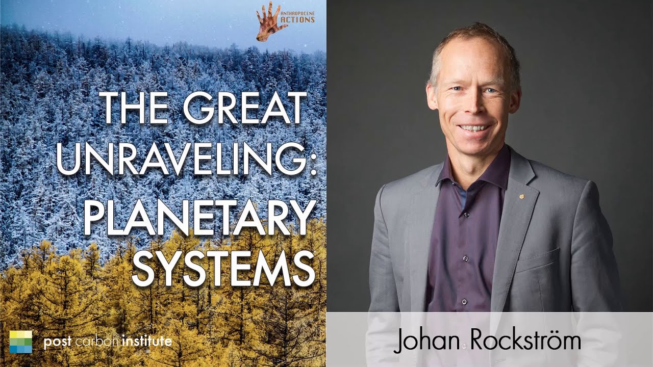 Johan Rockstr&ouml;m: How Bad Is the Wider Environmental Crisis?