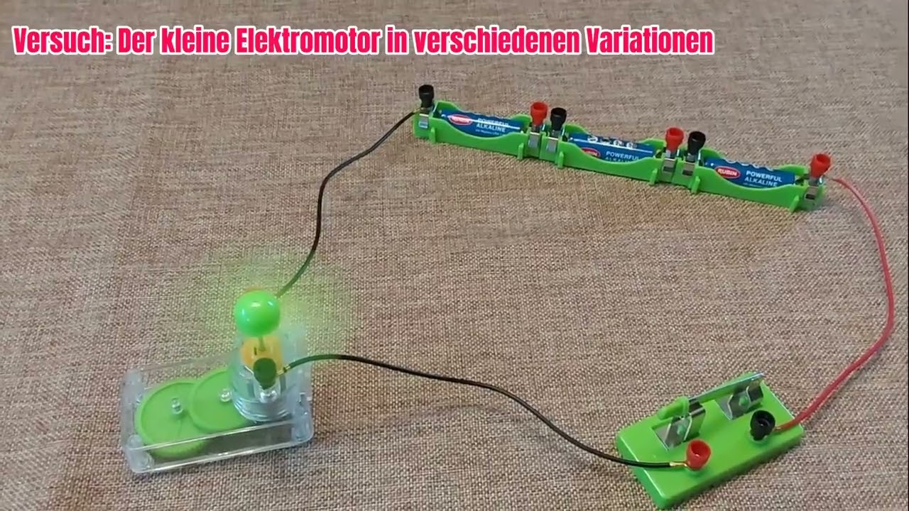 Der Elektromotor anschaulich erkärt 