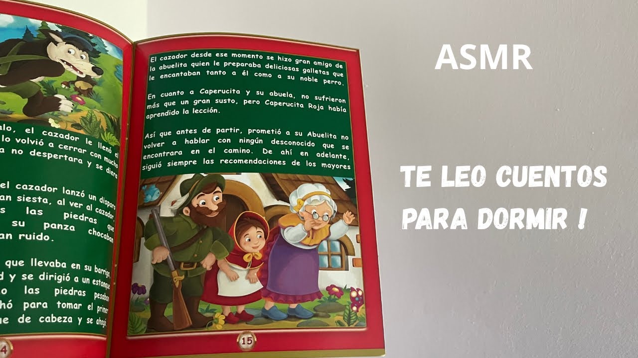 ASMR- TE LEO CUENTOS HASTA QUE TE DUERMAS !