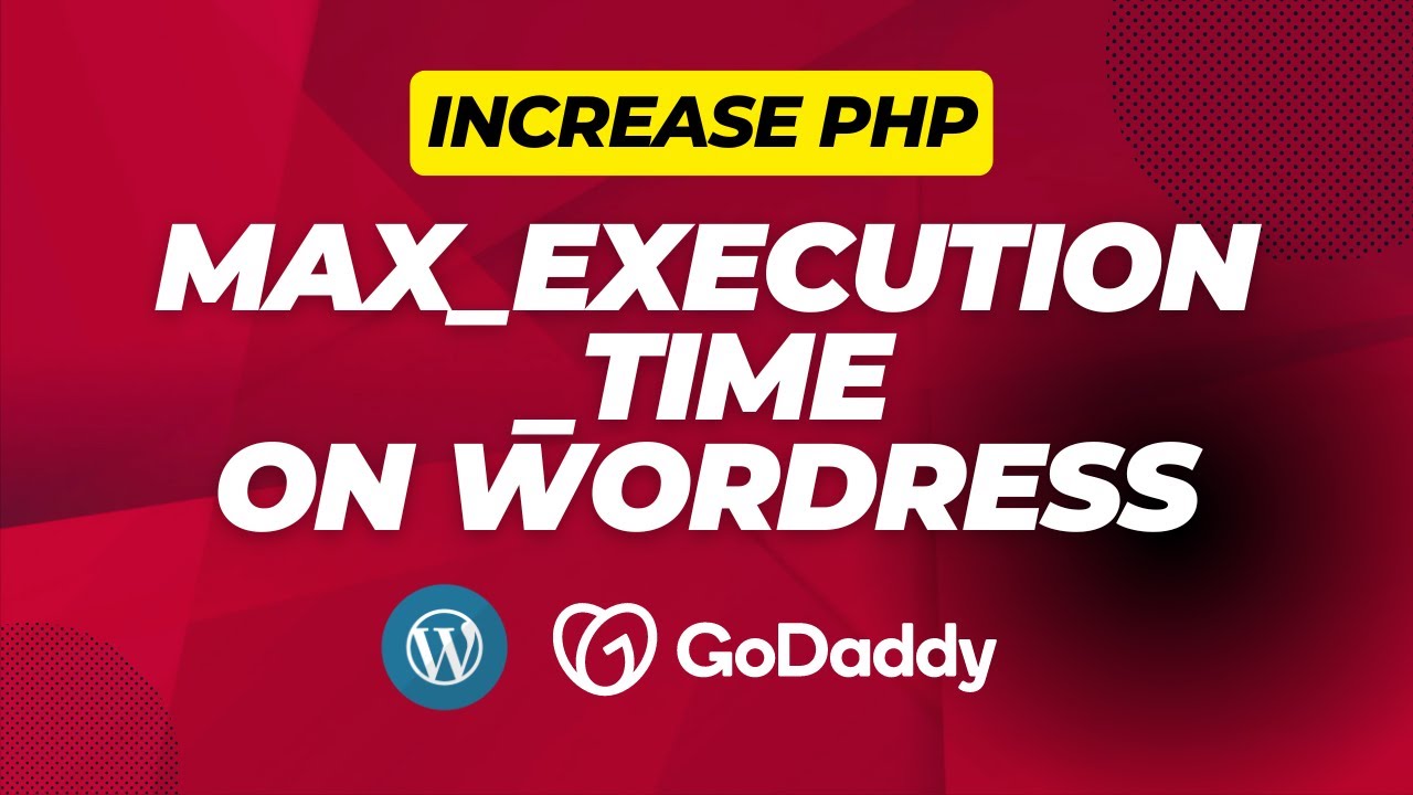 How to Increase PHP Maximum Execution Time in WordPress (2025) | Increase WordPress Memory Limit