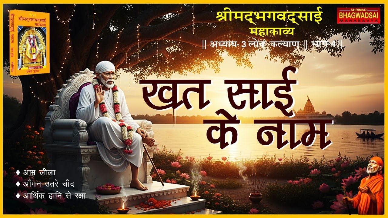 Khat Sai Ke Naam | Shrimad Bhagawad Sai Mahakavya | Chapter 3 Lok Kalyan | Part 4