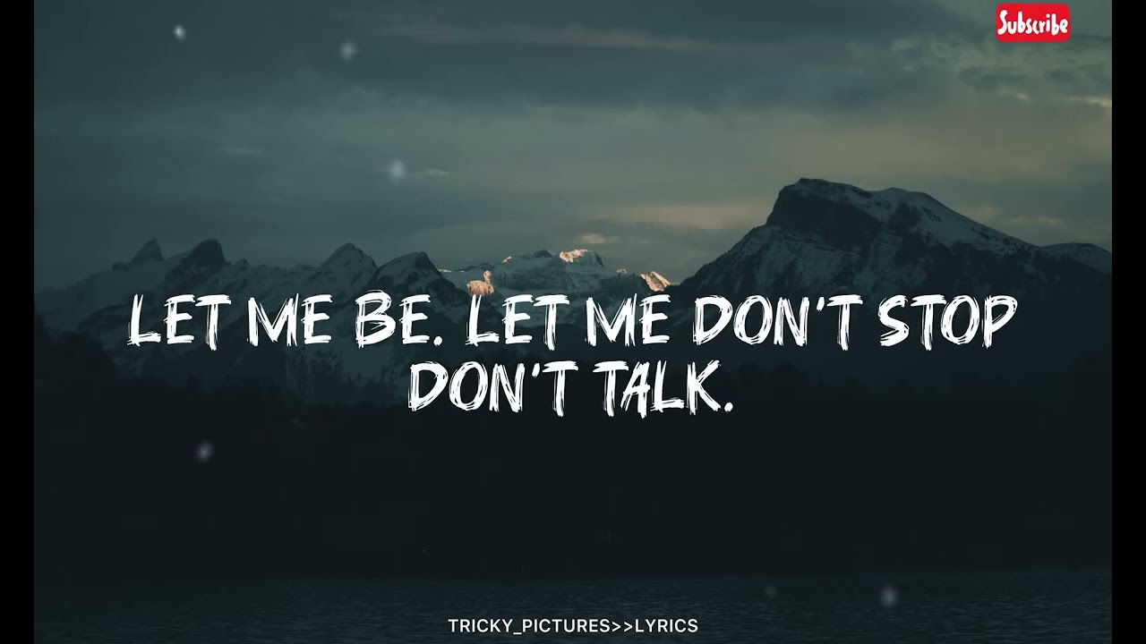 The Second Voice - Let Me Be ( Lyrics Video ) 