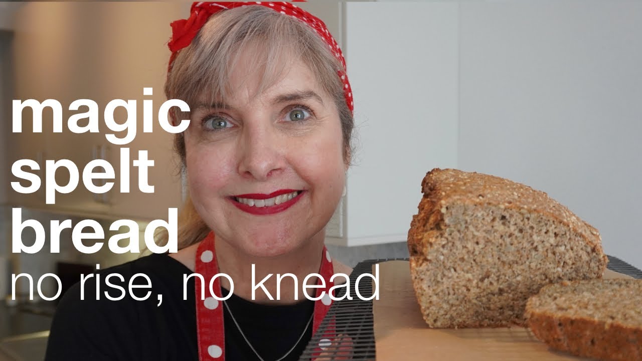 Magic Spelt Bread Recipe – No Knead, No Rise, Quick & Easy