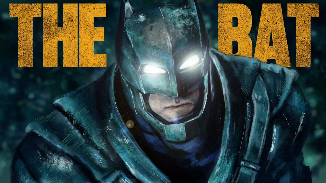 How to DRAW The Batman in Armor (Batman VS Superman) Time lapse Drawing | Procreate