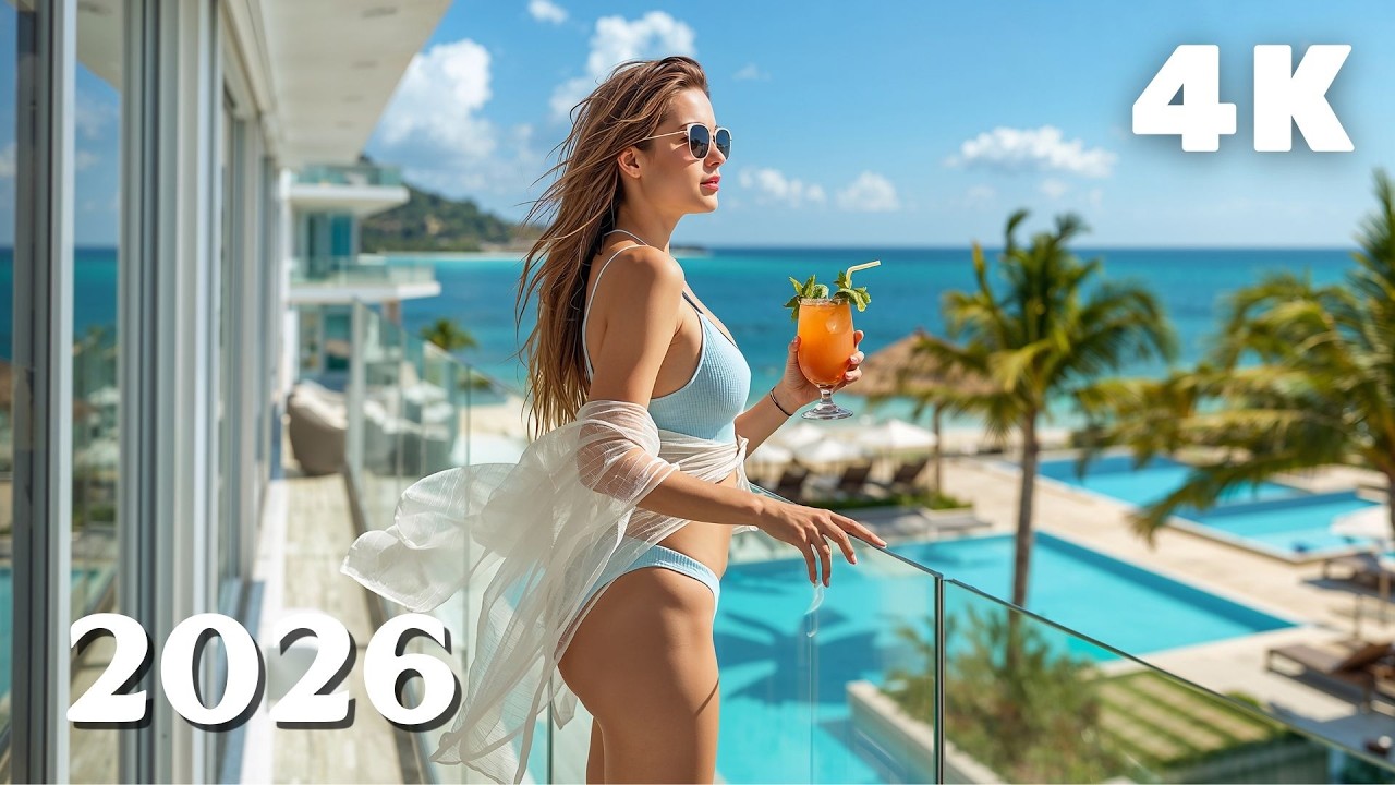 Deep House Mix 2026🌺Chill Deep House Mix for Endless Summer 4K UHD for TV | Gege House