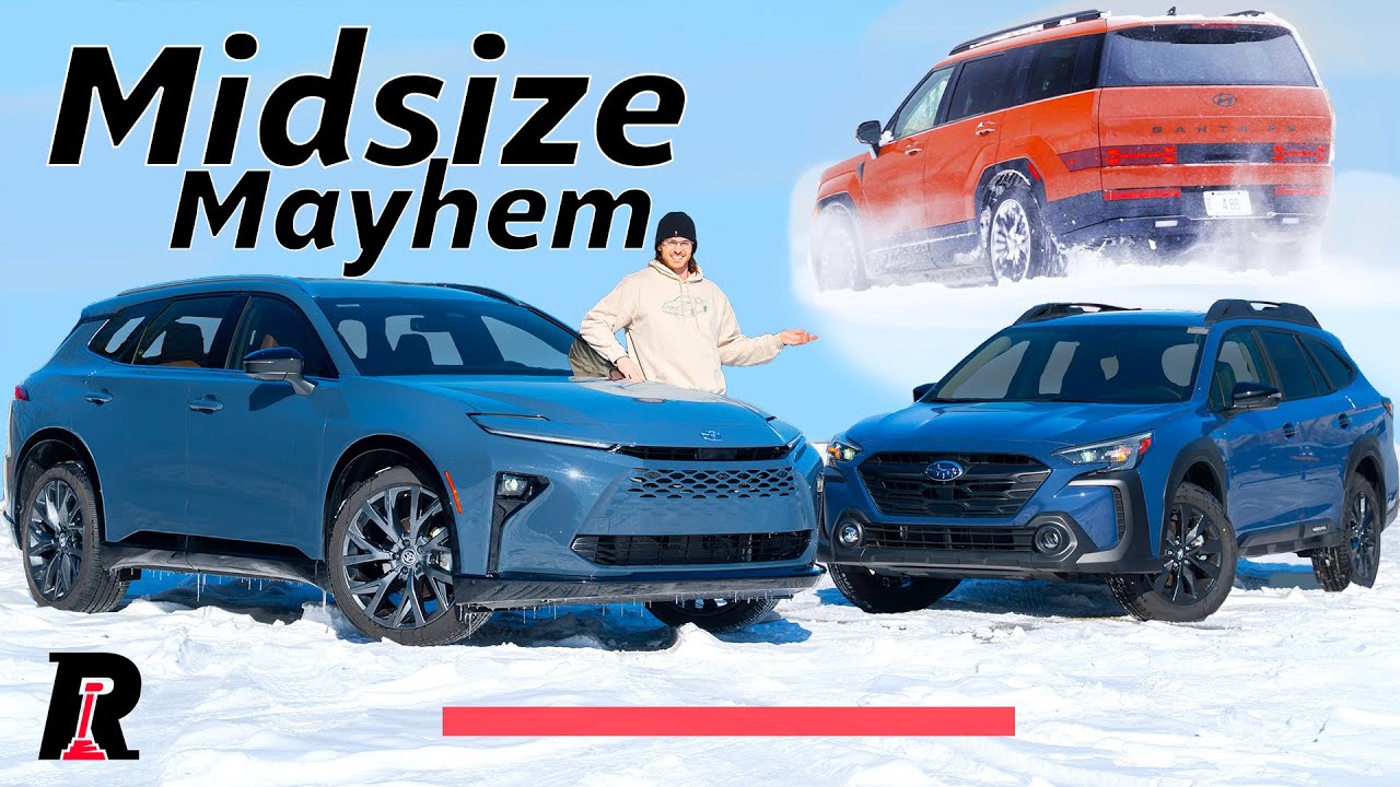 2025 Subaru Outback vs Toyota Crown Signia vs Hyundai Santa Fe Comparison!