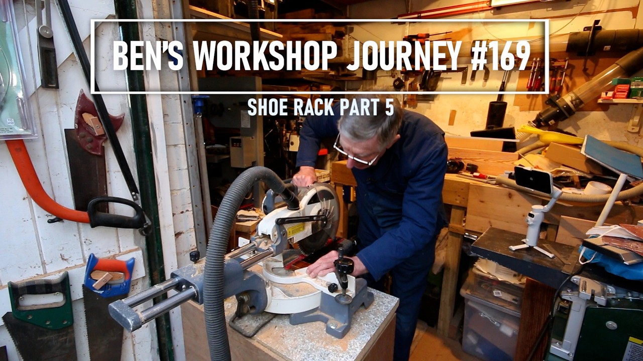 Ben's Workshop Journey #169 (Mitre saw and glue-up starts)