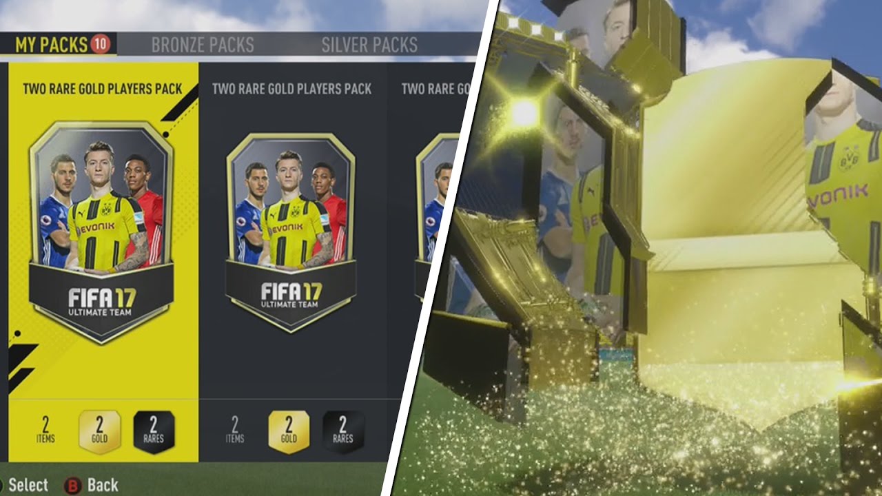 FIFA 17: THIS IS WHAT I GOT FROM 15 GOLD UPGRADE PACKS! SBC EXPERIMENT!