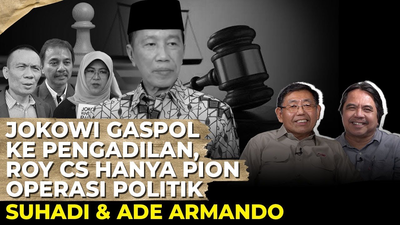 TUNJUKKAN IJAZAH DI PENGADILAN, JOKOWI SIAP PERANG! I Ade Armando & Suhadi