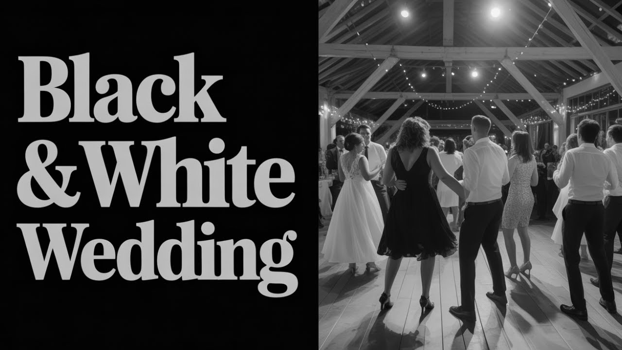 Mariage Franco-Polonais : Ambiance Black & White de Folie jusqu’à 5h30 !