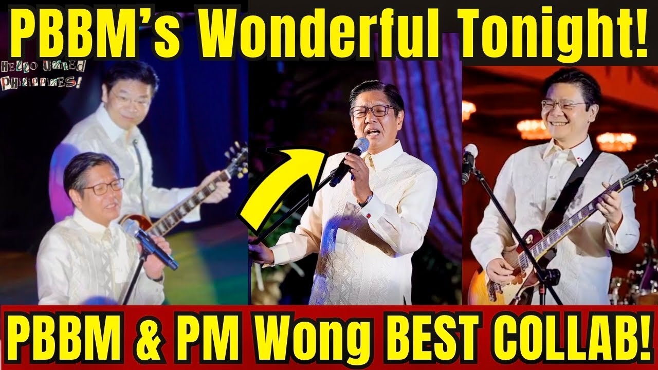 EXCLUSIVE ACCESS! PBBM & 🇸🇬PM Wong’s Cover of Wonderful Tonight (Eric Clapt0n)