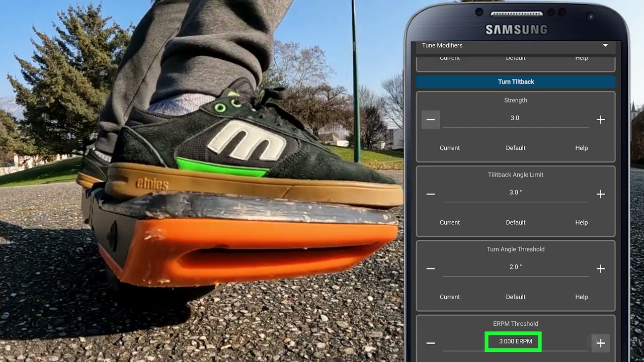 Je tune mon VESC Onewheel : Float cfg