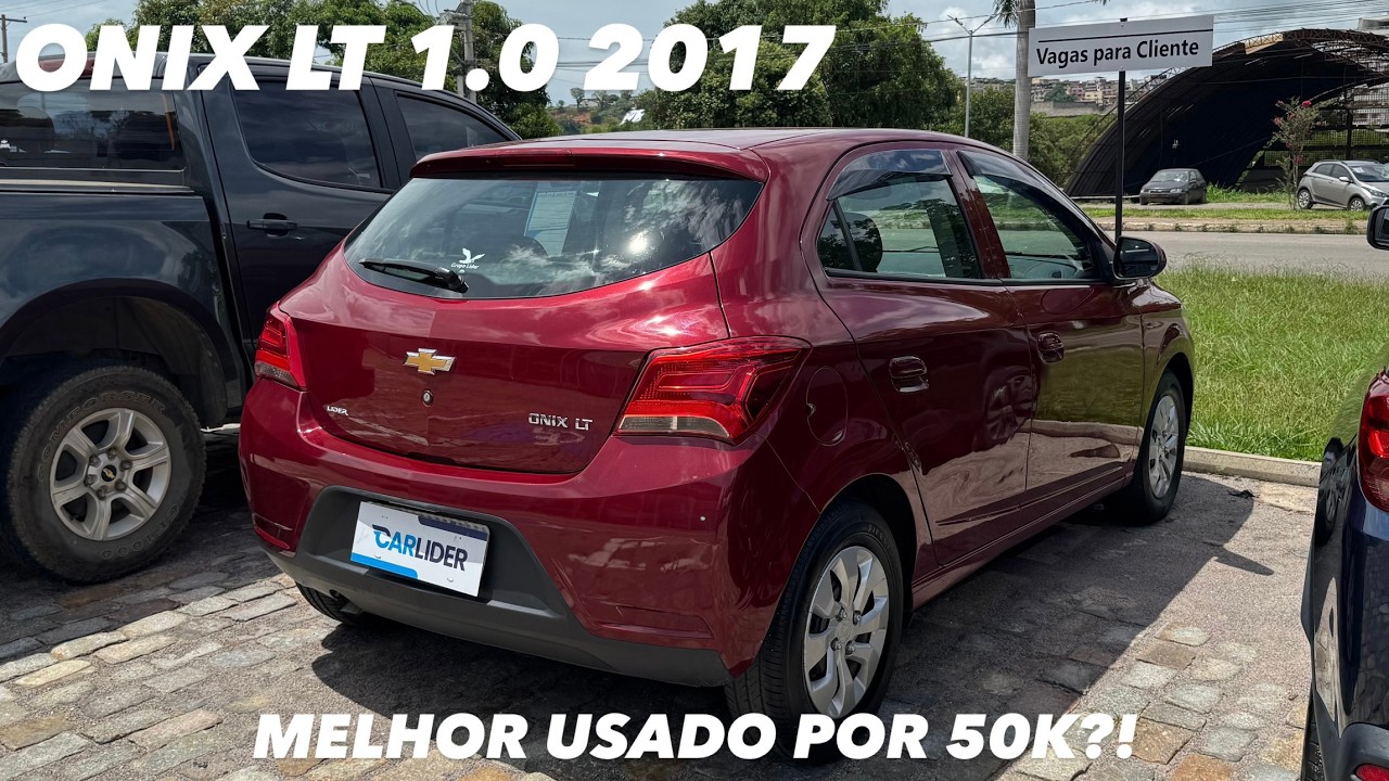 AVALIAÇÃO ONIX LT 1.0 2016/17 - MELHOR OPÇÃO DE USADO ATÉ 50 MIL?! 