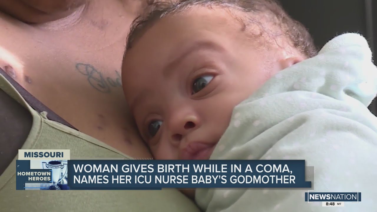 Woman gives birth while in a coma, names her ICU nurse baby's godmother
