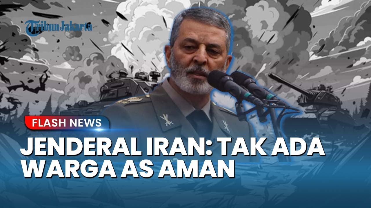 Sinyal Perang Total! Jenderal Tinggi Iran Ancam Keselamatan Warga AS jika Konflik Pecah