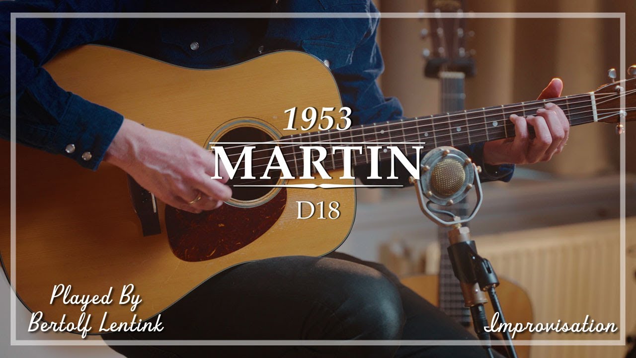 Martin D18 1953 played by Bertolf | Improvisation Demo