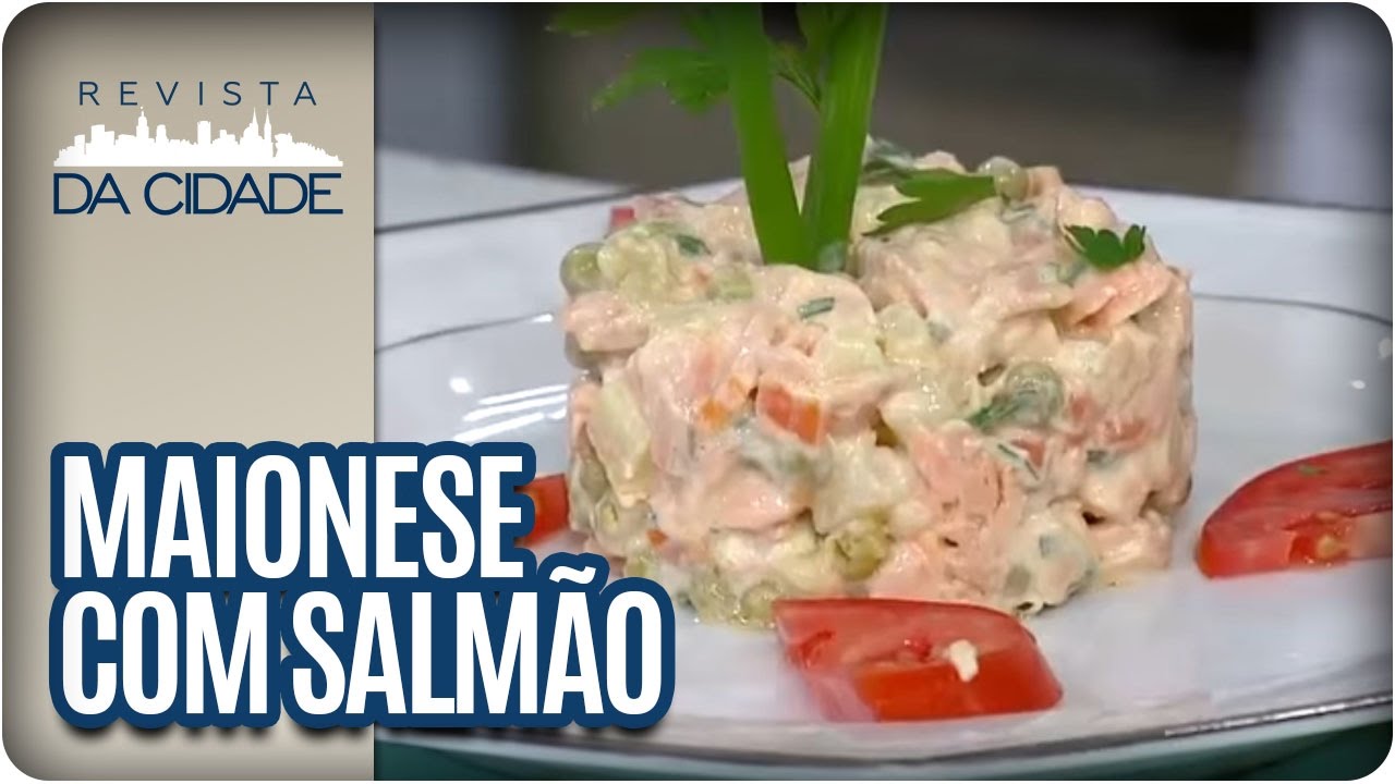Maionese com salmão - Revista da Cidade (07/12/2016)