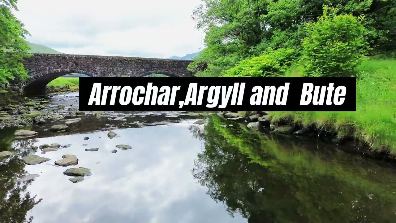 Breathtaking Aerial Views of hidden gem in Arrochar, Argyll and Bute, Scotland | Drone Footage