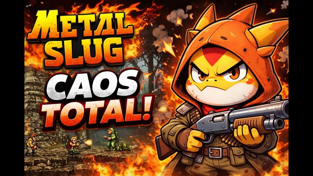 💣 METAL SLUG RAIZ! 🔥 O Clássico Mais Explosivo do PS2
