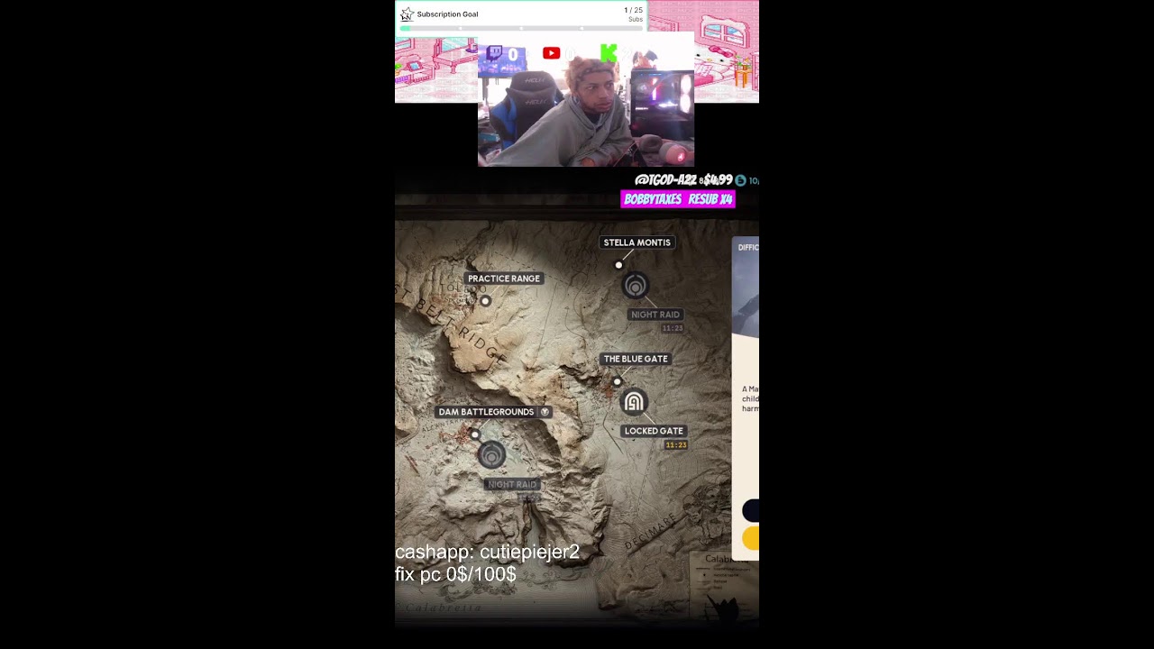LIVE ON KICK GIFT SUBS IF U STILL LUVVV