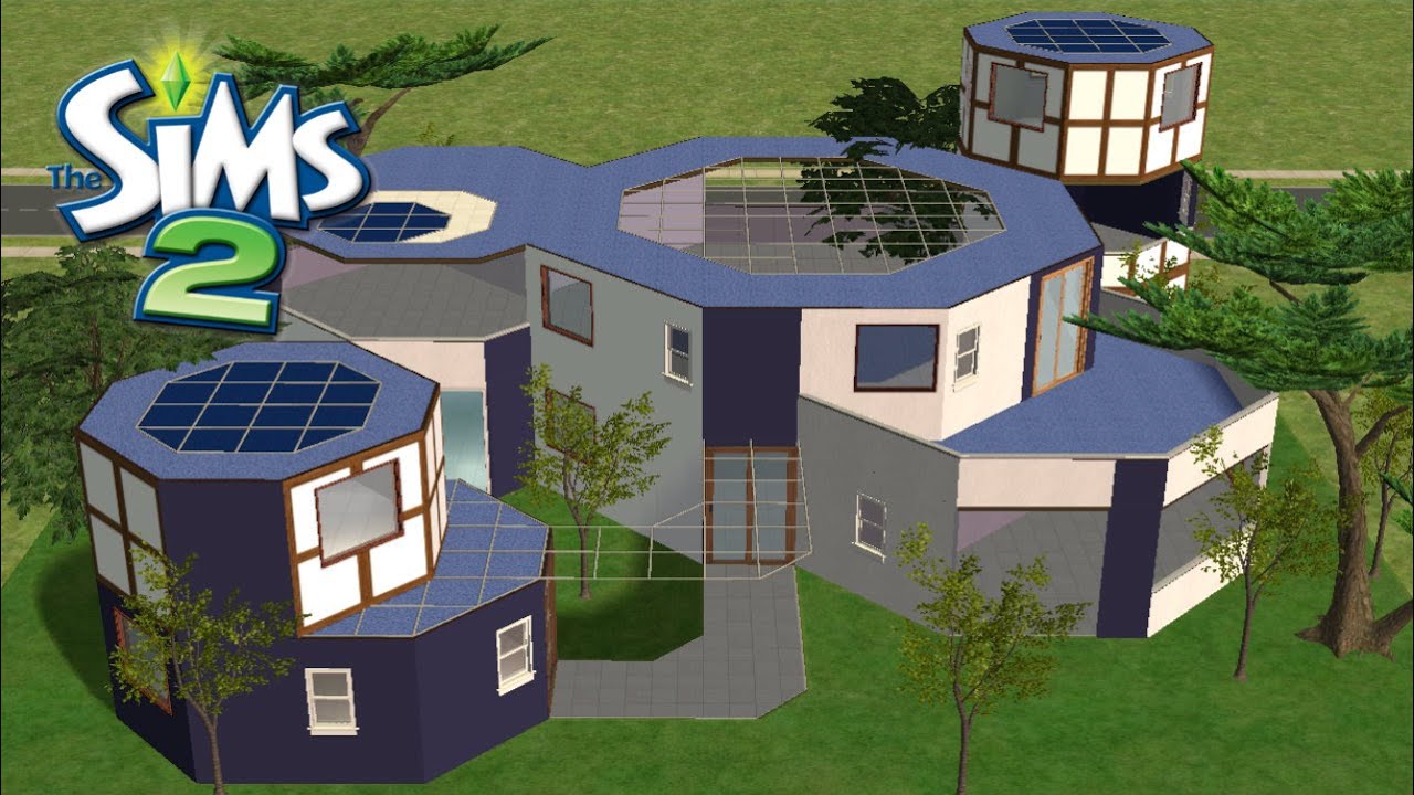 ♢ Octagonal House ♢ The Sims 2 ♢