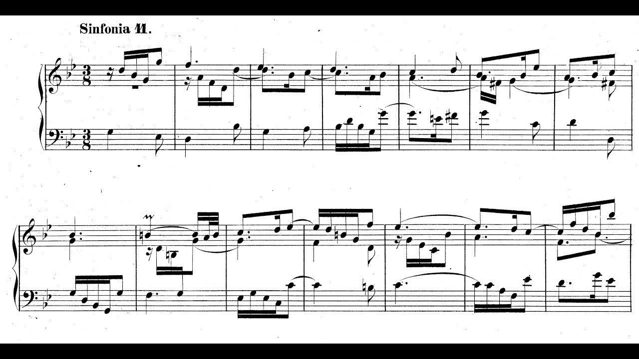 Bach/Swingle - Sinfonia No. 11, BWV 797