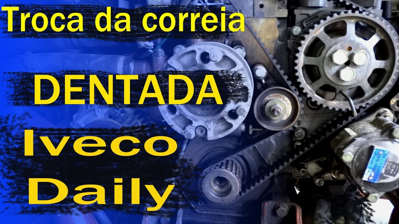 Troca da correia dentada da Iveco Daily 2.8 , Ducato 2.8 , Citroen Jumper 2.8,  Peugeot Boxer 2.8.