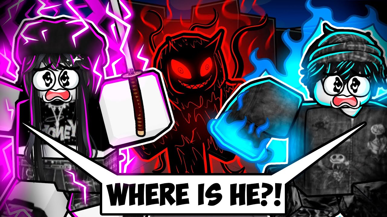 SCARING PLAYERS With DARKNESS in ROBLOX The Strongest Battlegrounds…