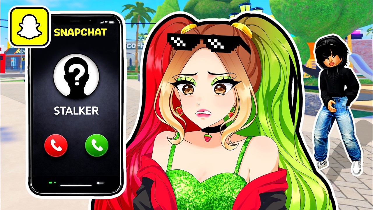 This STALKER Won't Stop SNAPCHATTING ME in LifeTogether Rp..