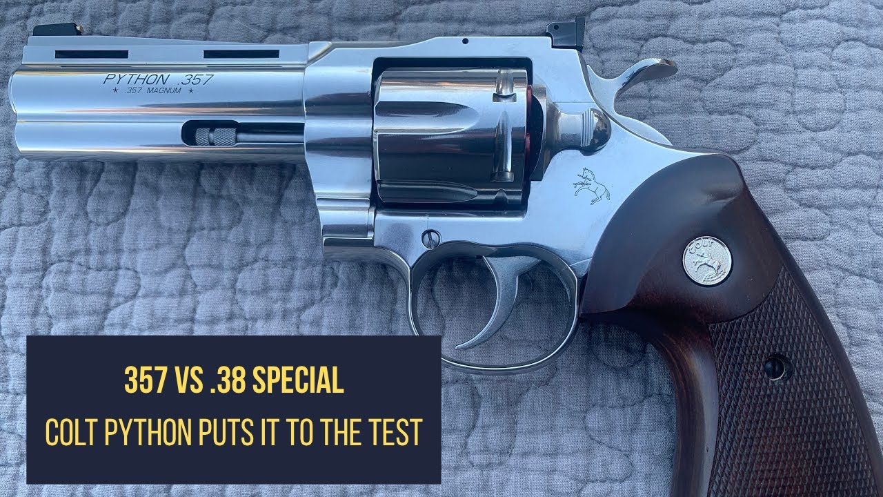 .357 Magnum против .38 Special — Тест на проникающую способность и отдачу Colt Python 2020 года