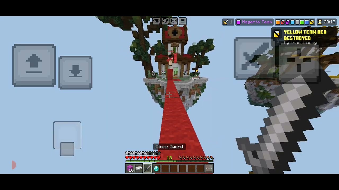 Minecraft hive bedwars (I suck need to practice)