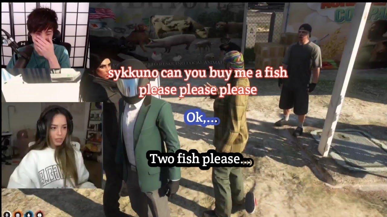 Sykkuno being a Good Brother for Valkyrae | GTA RP No Pixel