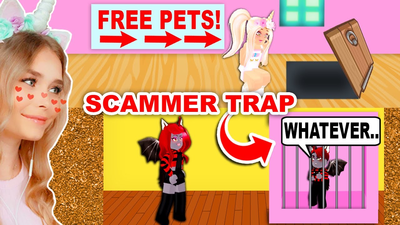 We TRAPPED MOODYS BROTHER In A *SCAMMER TRAP* In Adopt Me! (Roblox)