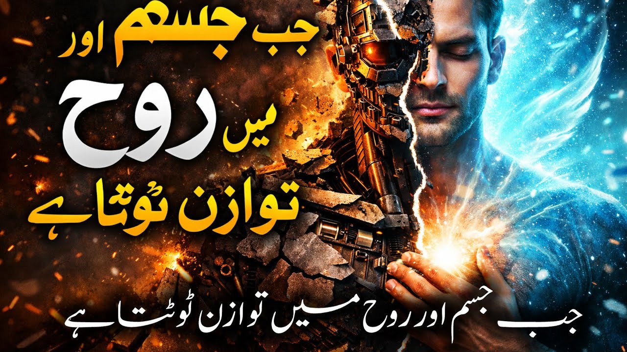 جب جسم اور روح میں توازن ٹوٹتا ہے