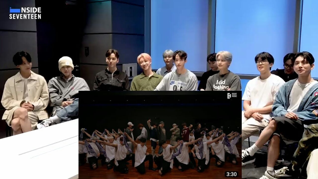 Seventeen Reaction to BTS 