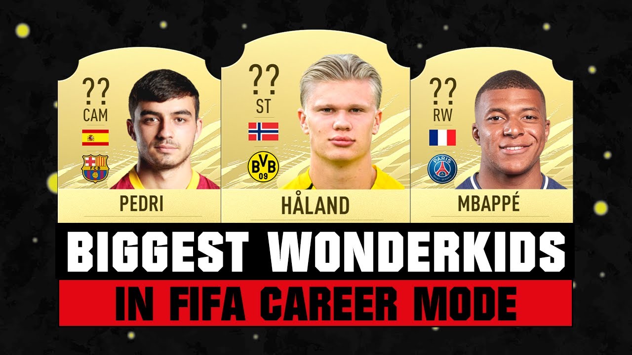 FIFA 21 | Biggest WONDERKIDS in FIFA 21 CAREER MODE! 😱🔥 ft. Haaland, Mbappe & Pedri