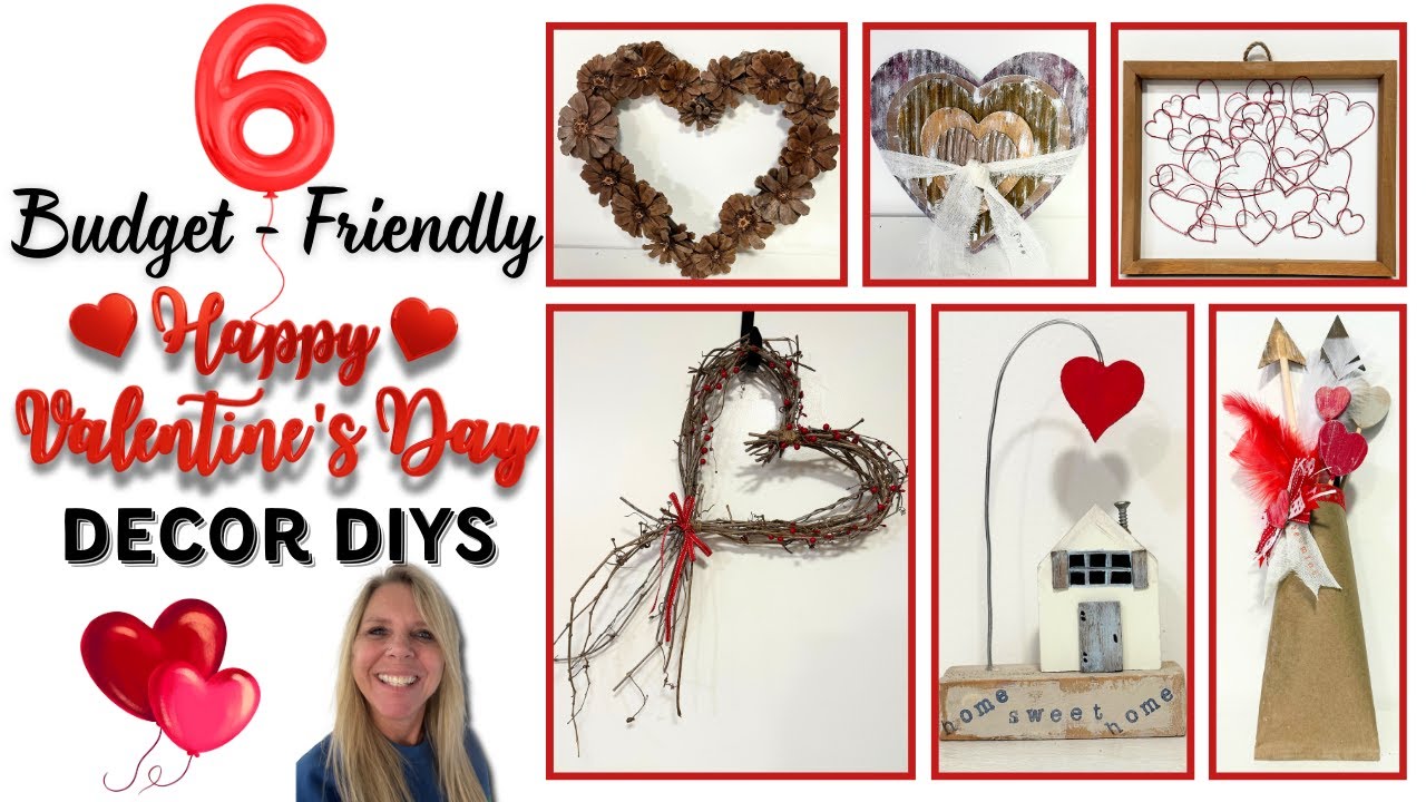 STUNNING VALENTINE DIYS ON A DIME!!!!