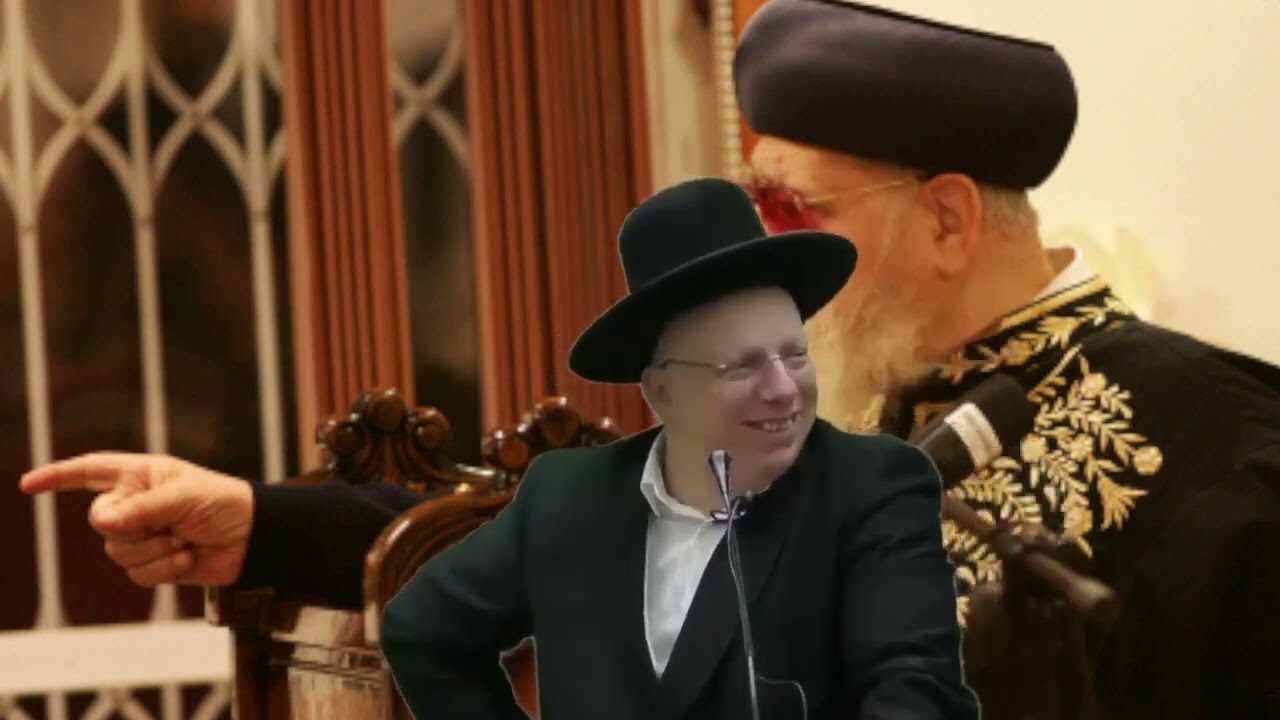 הרב ליאור גלזר הרב עובדיה  הסכים  עם גולדה מאיר חלק ב' קורע מצחוק